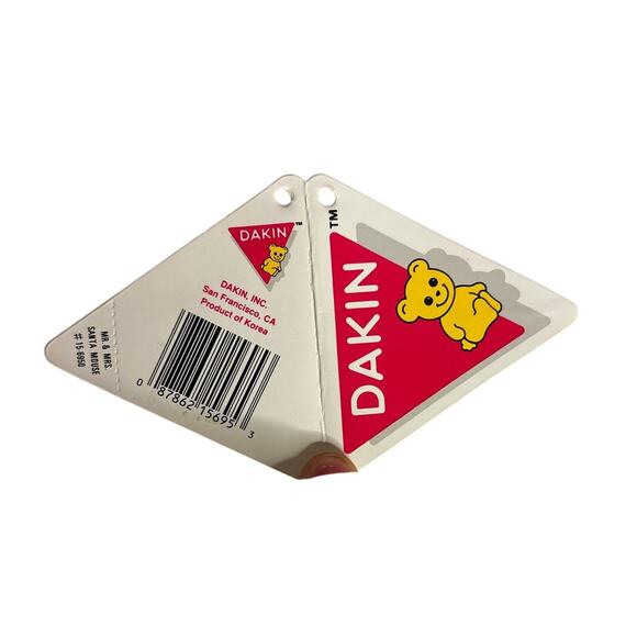 1986 Dakin Mr & Mrs Santa Mouse Plush Set w/ Original Tags Vintage Korea - Picture 15 of 16